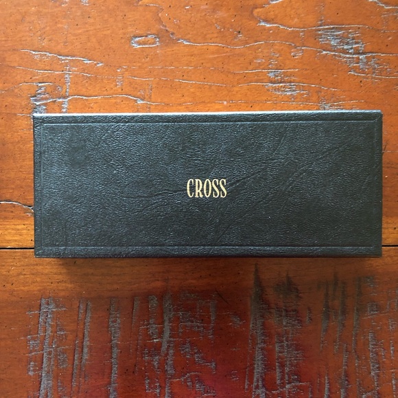 Vintage Cross Classic Black Ball Pen and Mechanical Pencil Set - Picture 4 of 9